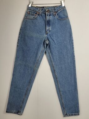 New Vintage Levi's 550 Relaxed Fit Tapered Leg Size 5 SHORT ~26×29